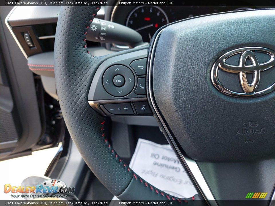 2021 Toyota Avalon TRD Steering Wheel Photo #15
