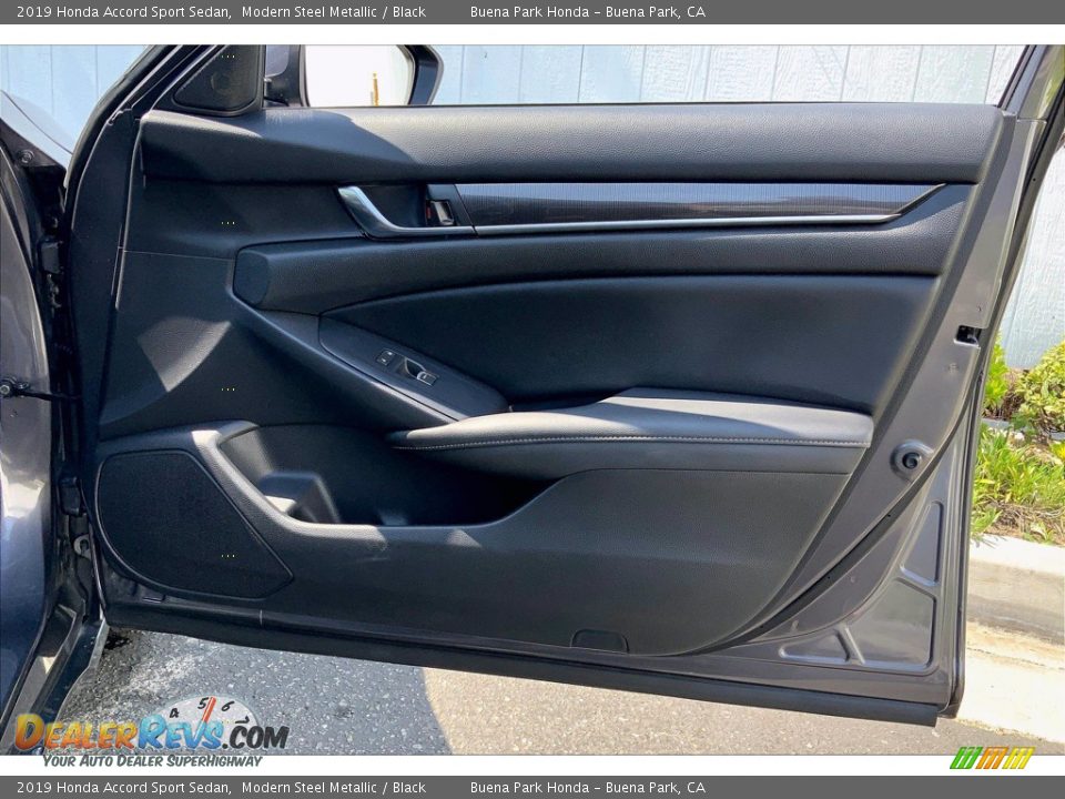 2019 Honda Accord Sport Sedan Modern Steel Metallic / Black Photo #25