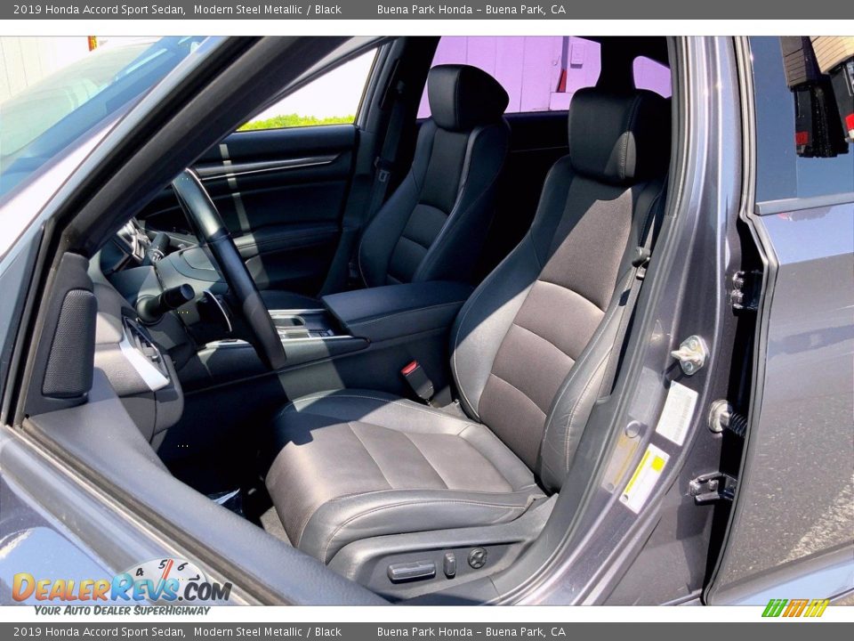 2019 Honda Accord Sport Sedan Modern Steel Metallic / Black Photo #26