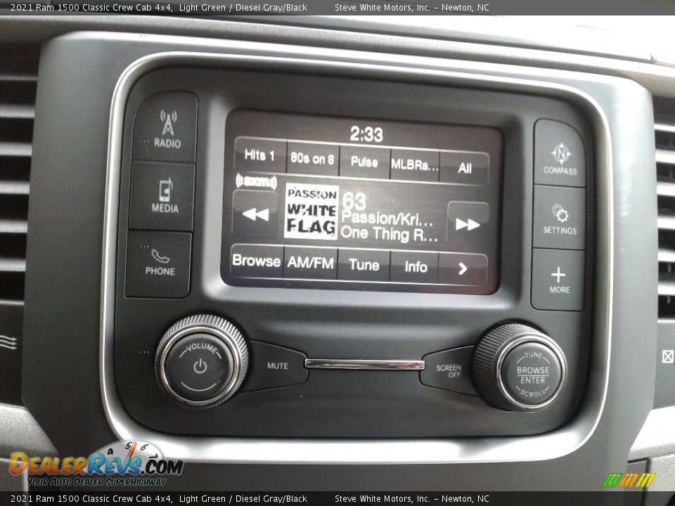 Audio System of 2021 Ram 1500 Classic Crew Cab 4x4 Photo #20