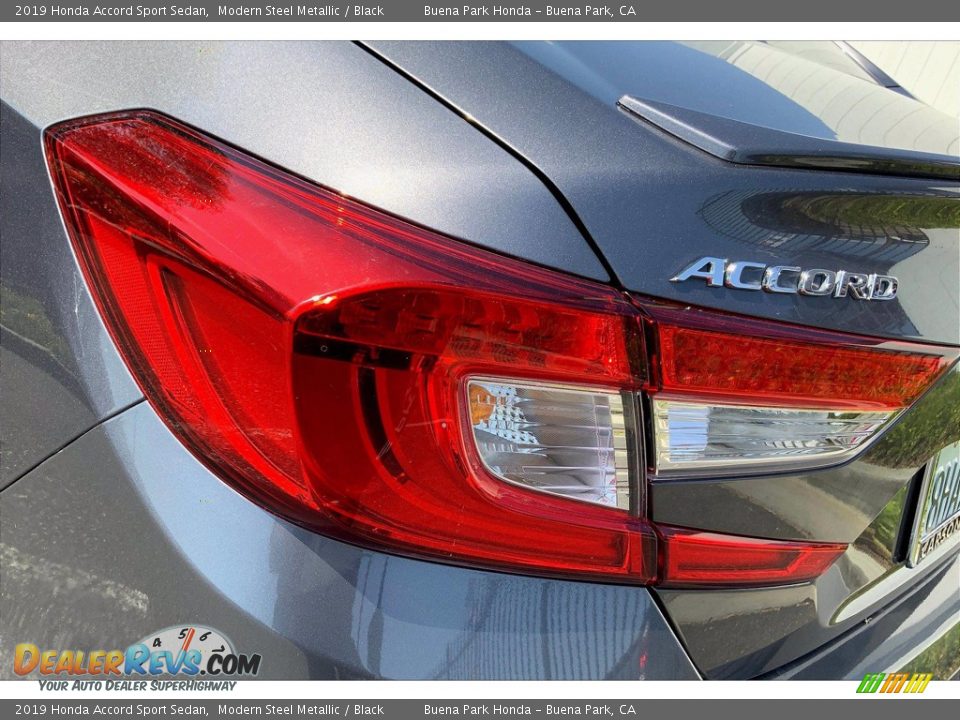2019 Honda Accord Sport Sedan Modern Steel Metallic / Black Photo #30
