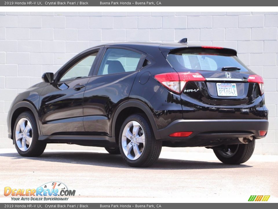 2019 Honda HR-V LX Crystal Black Pearl / Black Photo #8