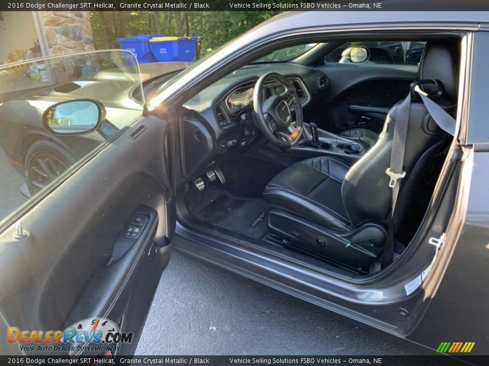 Front Seat of 2016 Dodge Challenger SRT Hellcat Photo #3