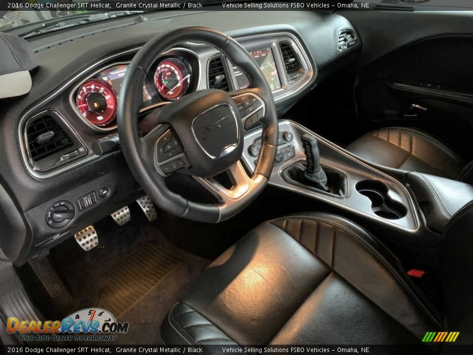 Front Seat of 2016 Dodge Challenger SRT Hellcat Photo #7