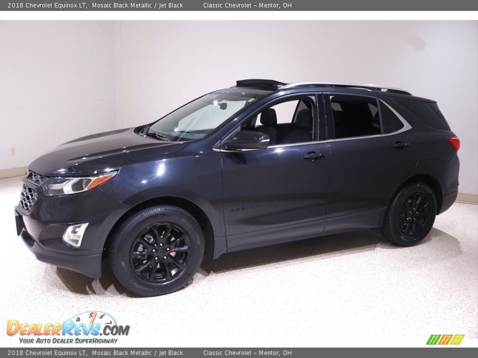 2018 Chevrolet Equinox LT Mosaic Black Metallic / Jet Black Photo #3