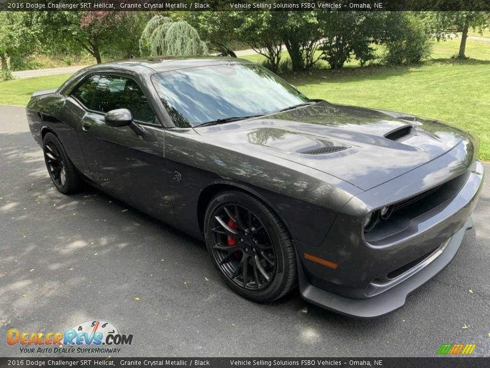 Granite Crystal Metallic 2016 Dodge Challenger SRT Hellcat Photo #15