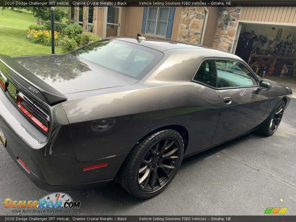 2016 Dodge Challenger SRT Hellcat Granite Crystal Metallic / Black Photo #17