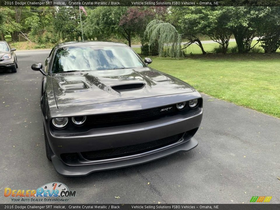 2016 Dodge Challenger SRT Hellcat Granite Crystal Metallic / Black Photo #18