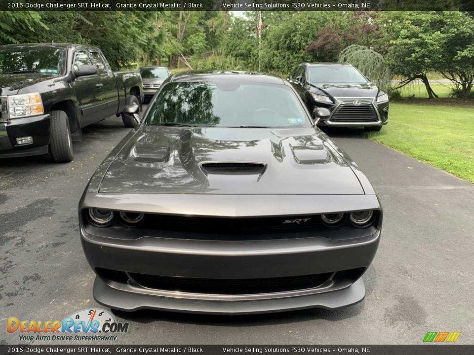 2016 Dodge Challenger SRT Hellcat Granite Crystal Metallic / Black Photo #19