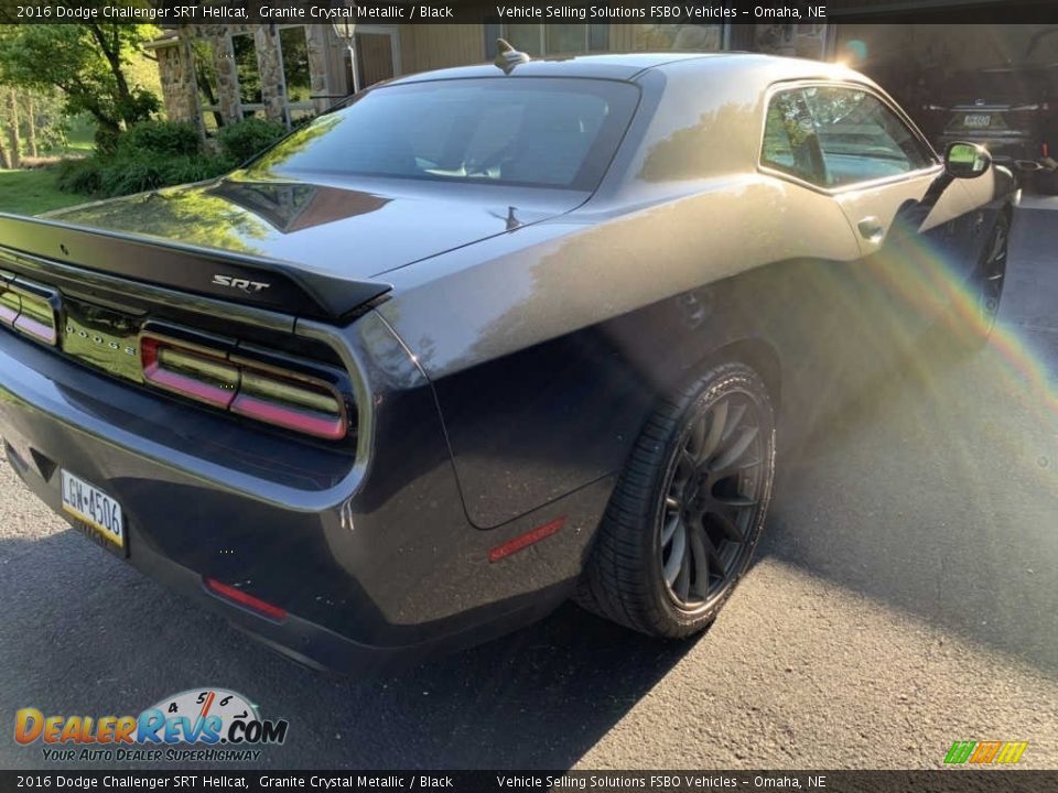 2016 Dodge Challenger SRT Hellcat Granite Crystal Metallic / Black Photo #23