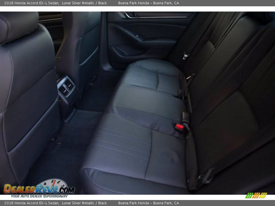 2018 Honda Accord EX-L Sedan Lunar Silver Metallic / Black Photo #4