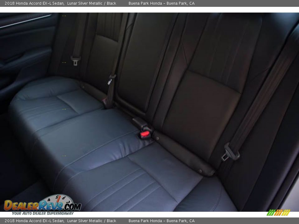 2018 Honda Accord EX-L Sedan Lunar Silver Metallic / Black Photo #20