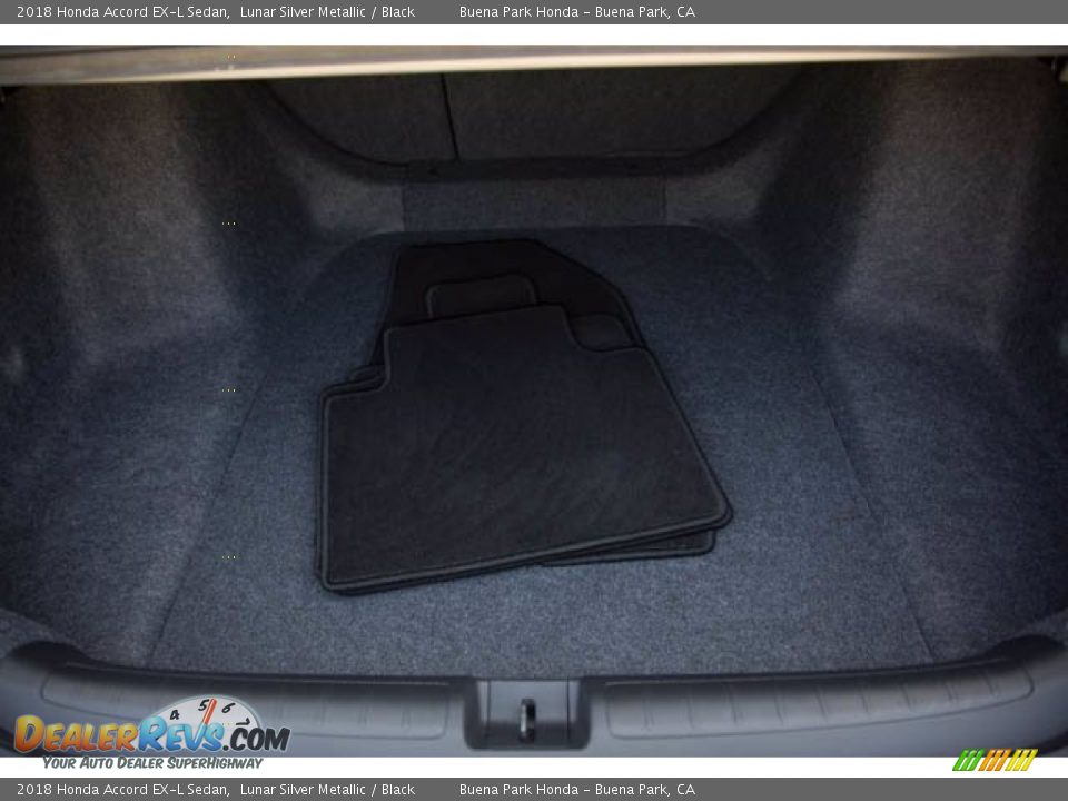 2018 Honda Accord EX-L Sedan Lunar Silver Metallic / Black Photo #21
