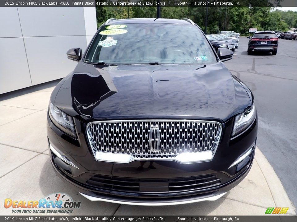 2019 Lincoln MKC Black Label AWD Infinite Black Metallic / Centerstage-Jet Black/Foxfire Photo #9