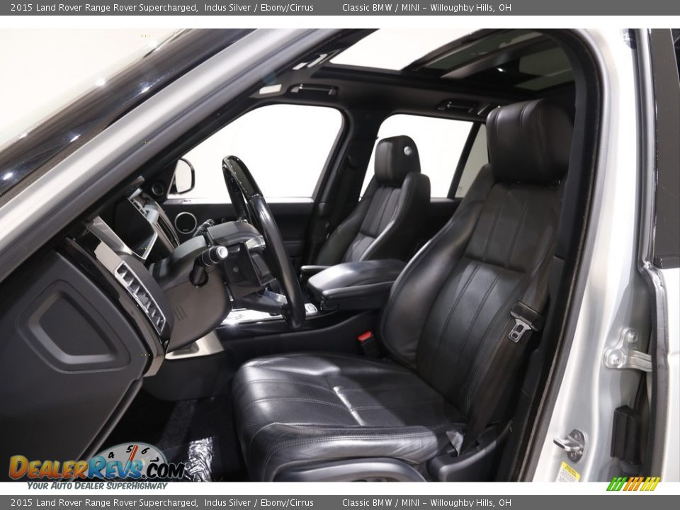 Front Seat of 2015 Land Rover Range Rover Supercharged Photo #5