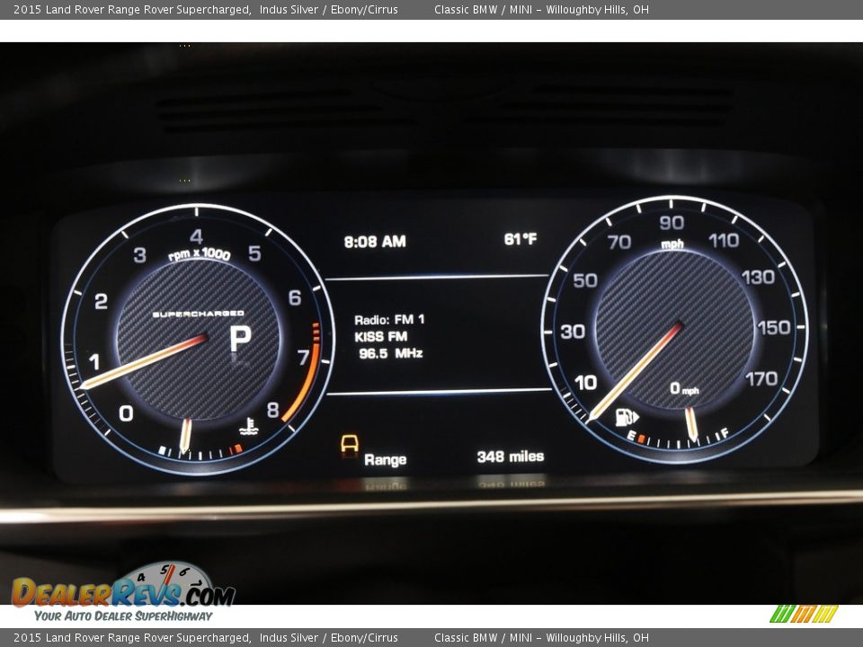 2015 Land Rover Range Rover Supercharged Gauges Photo #9