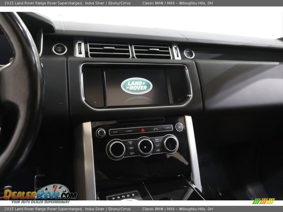 2015 Land Rover Range Rover Supercharged Indus Silver / Ebony/Cirrus Photo #10
