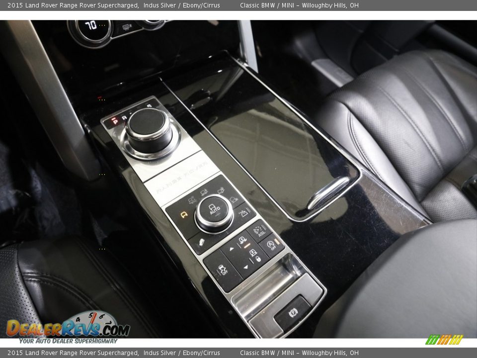 2015 Land Rover Range Rover Supercharged Indus Silver / Ebony/Cirrus Photo #16