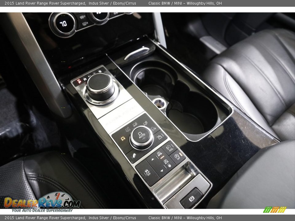 2015 Land Rover Range Rover Supercharged Indus Silver / Ebony/Cirrus Photo #17
