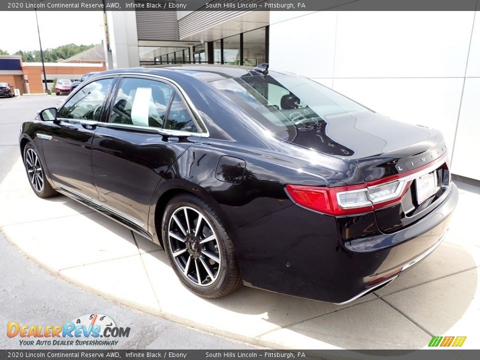 2020 Lincoln Continental Reserve AWD Infinite Black / Ebony Photo #3