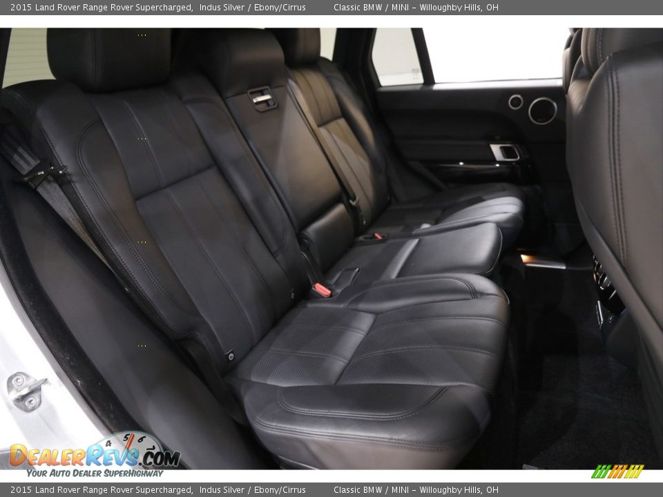 Rear Seat of 2015 Land Rover Range Rover Supercharged Photo #19