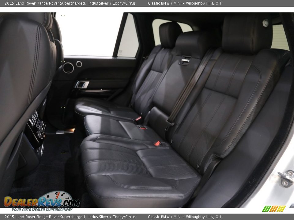 Rear Seat of 2015 Land Rover Range Rover Supercharged Photo #20