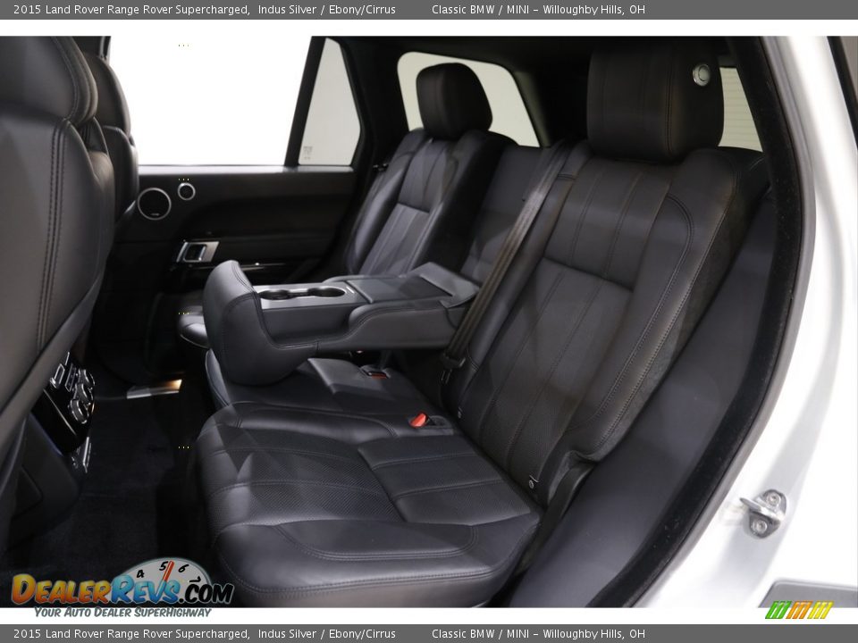 Rear Seat of 2015 Land Rover Range Rover Supercharged Photo #21