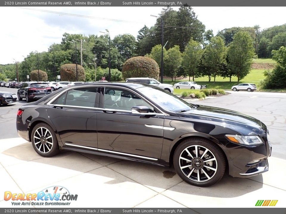 Infinite Black 2020 Lincoln Continental Reserve AWD Photo #7