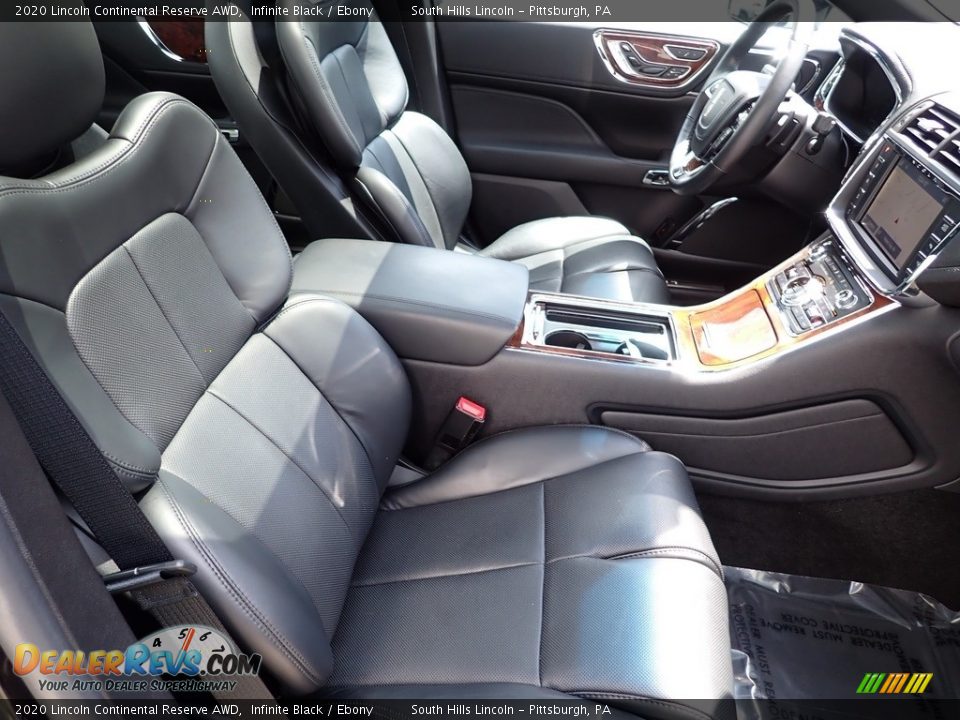 Front Seat of 2020 Lincoln Continental Reserve AWD Photo #11