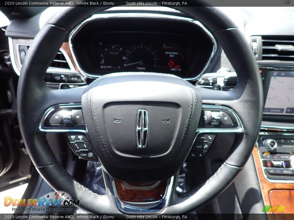 2020 Lincoln Continental Reserve AWD Steering Wheel Photo #20