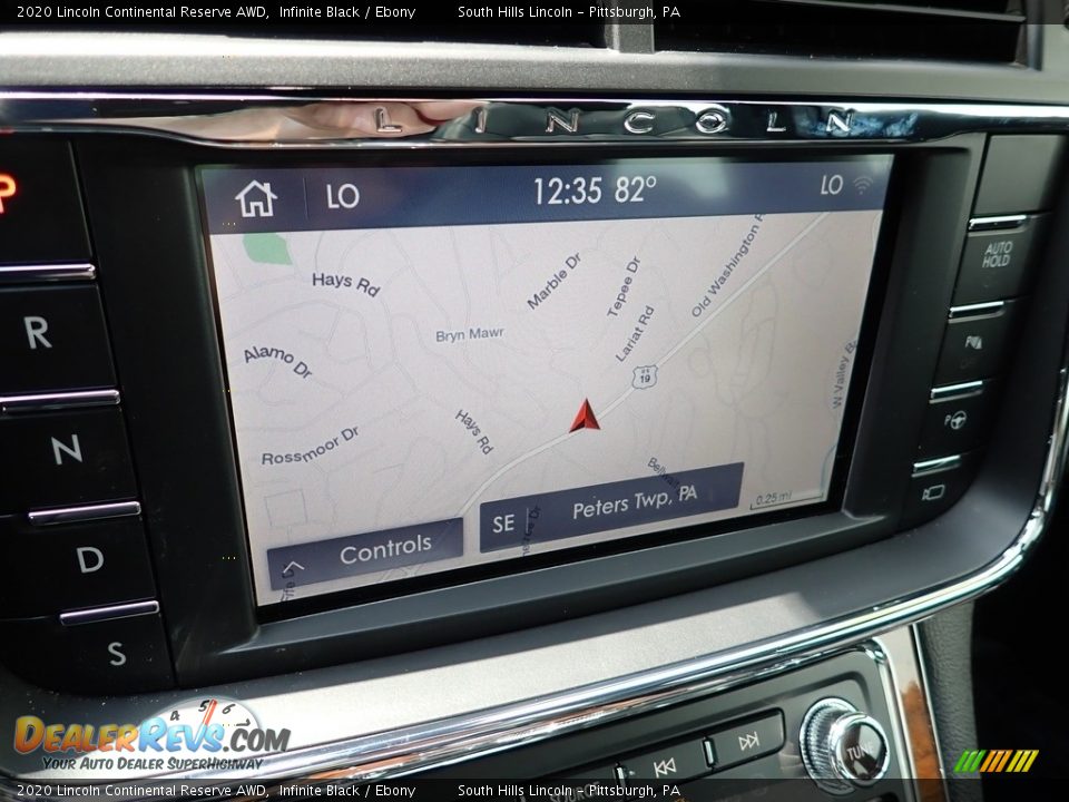 Navigation of 2020 Lincoln Continental Reserve AWD Photo #21