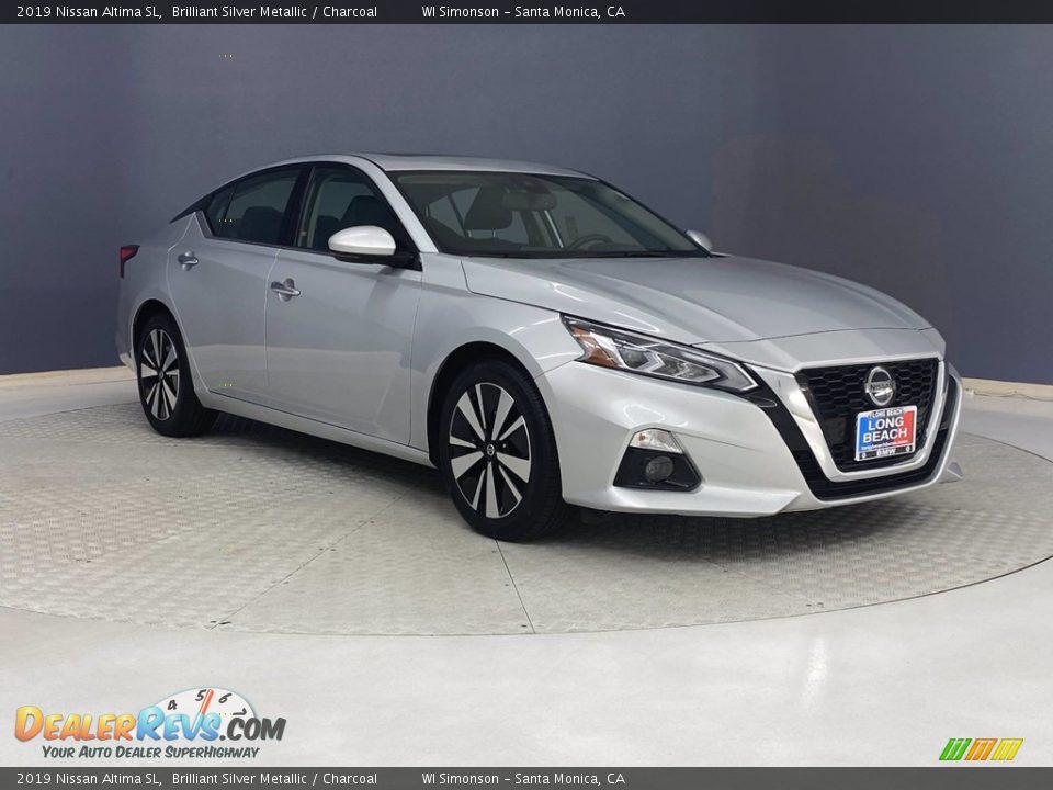 2019 Nissan Altima SL Brilliant Silver Metallic / Charcoal Photo #1