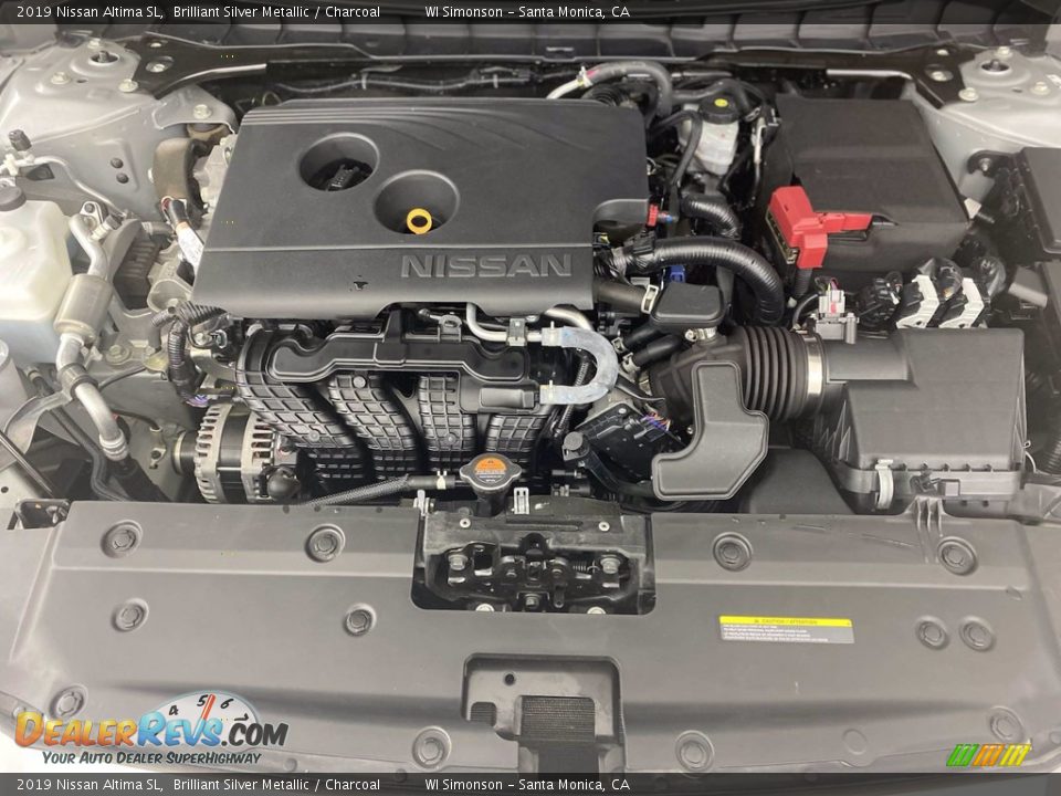 2019 Nissan Altima SL 2.5 Liter DI DOHC 16-valve CVTCS 4 Cylinder Engine Photo #12
