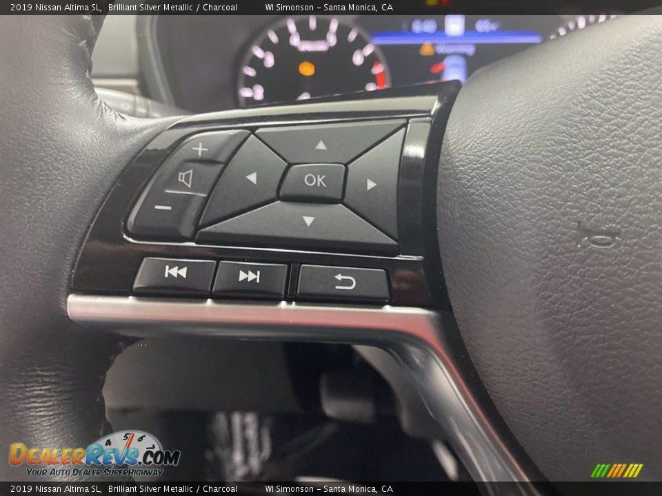 2019 Nissan Altima SL Steering Wheel Photo #19