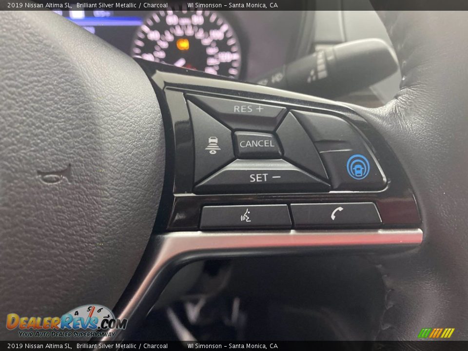 2019 Nissan Altima SL Steering Wheel Photo #20