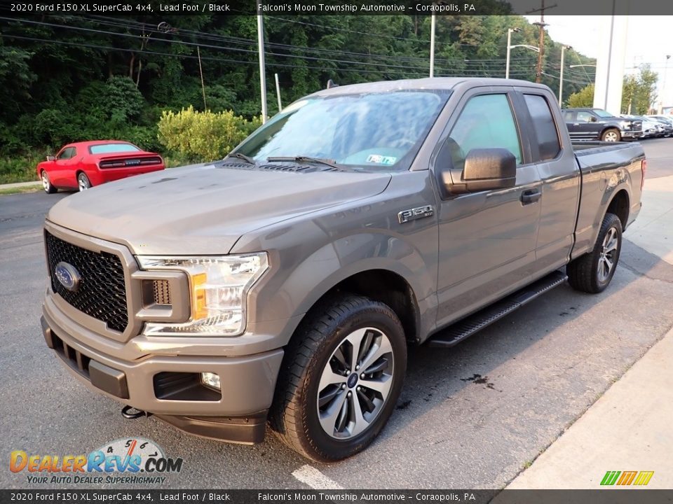 2020 Ford F150 XL SuperCab 4x4 Lead Foot / Black Photo #6