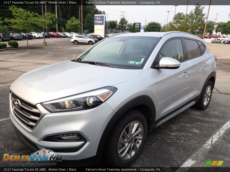 2017 Hyundai Tucson SE AWD Molten Silver / Black Photo #1