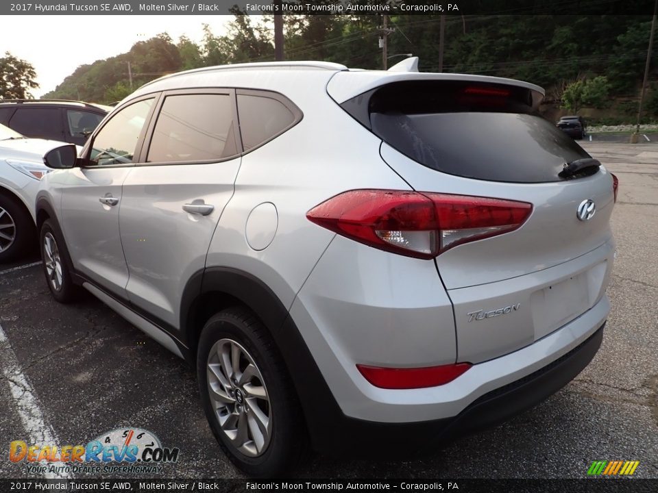 2017 Hyundai Tucson SE AWD Molten Silver / Black Photo #2