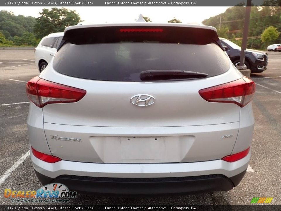 2017 Hyundai Tucson SE AWD Molten Silver / Black Photo #3