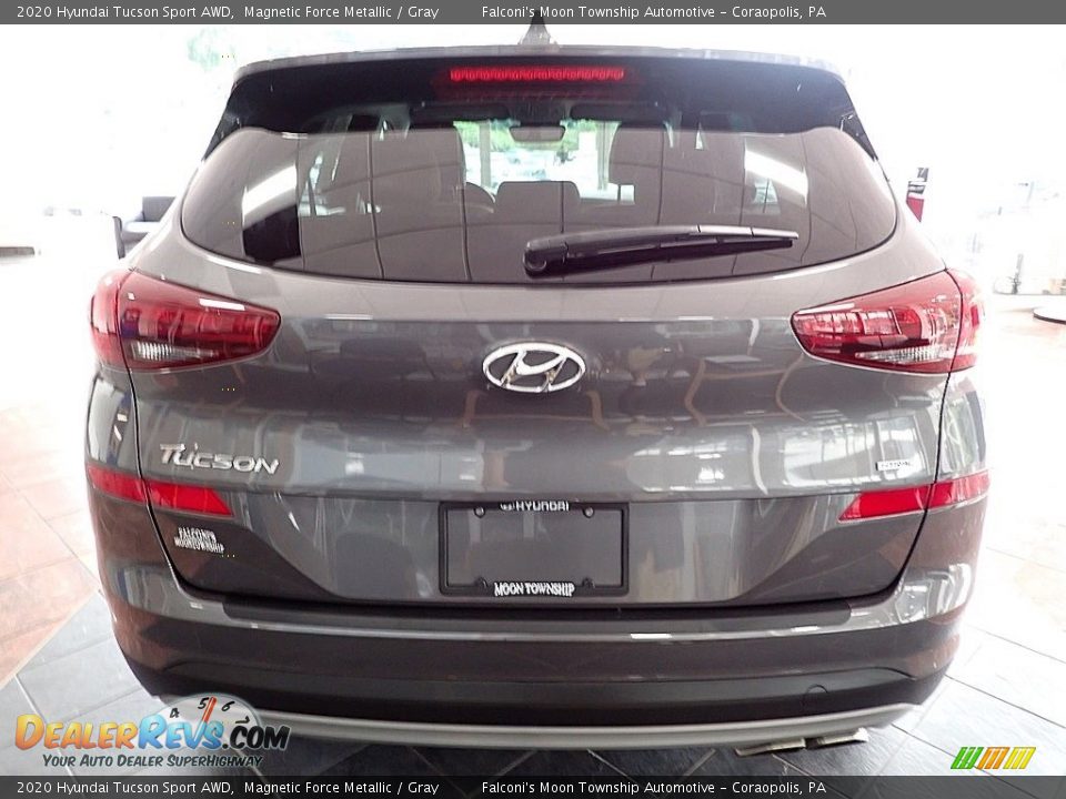 2020 Hyundai Tucson Sport AWD Magnetic Force Metallic / Gray Photo #3