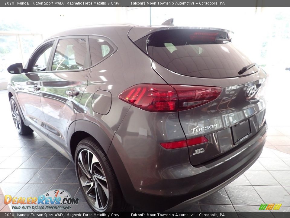 2020 Hyundai Tucson Sport AWD Magnetic Force Metallic / Gray Photo #5