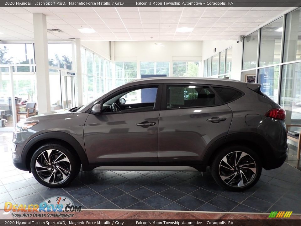 2020 Hyundai Tucson Sport AWD Magnetic Force Metallic / Gray Photo #6