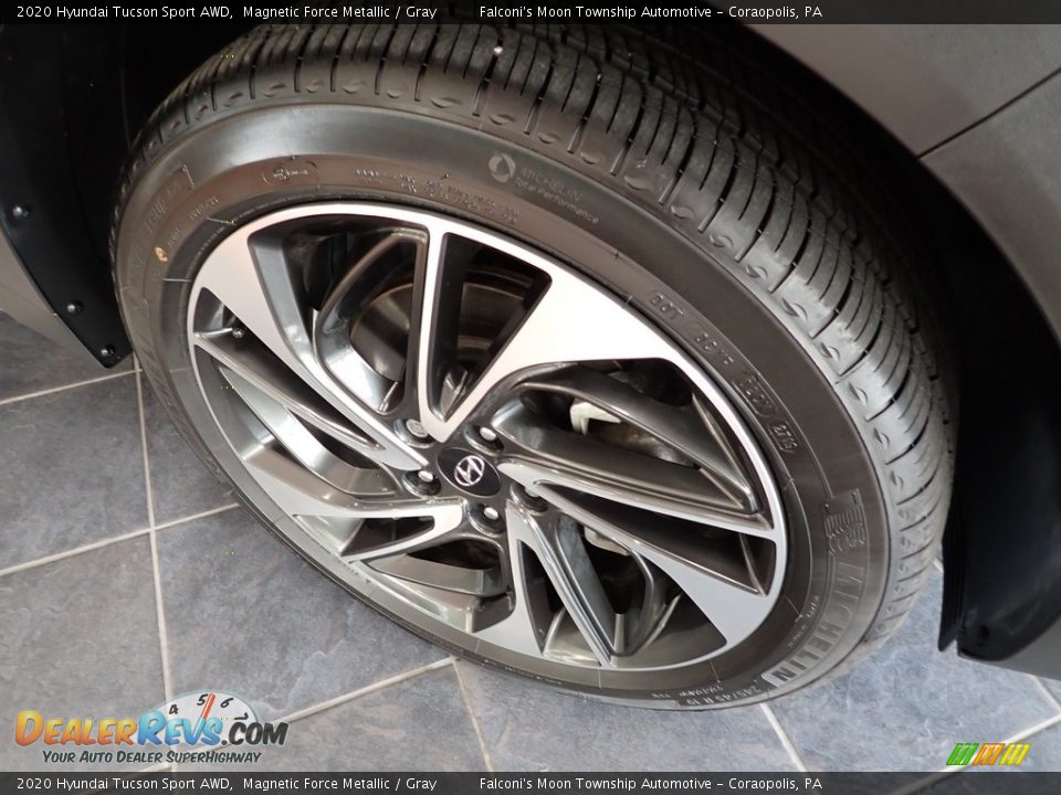 2020 Hyundai Tucson Sport AWD Magnetic Force Metallic / Gray Photo #10