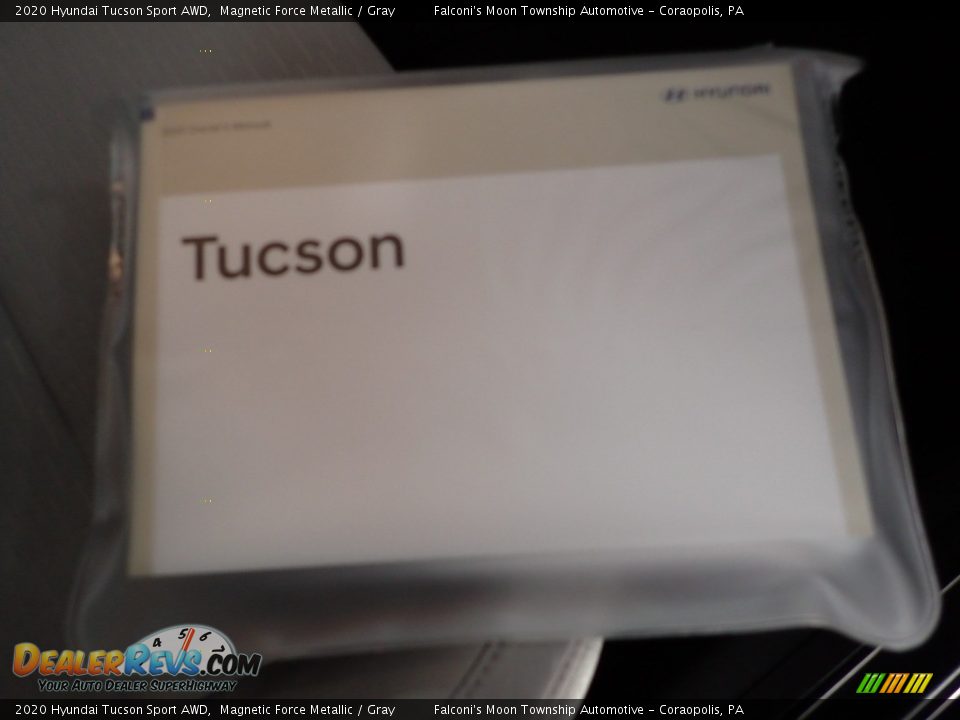 2020 Hyundai Tucson Sport AWD Magnetic Force Metallic / Gray Photo #14