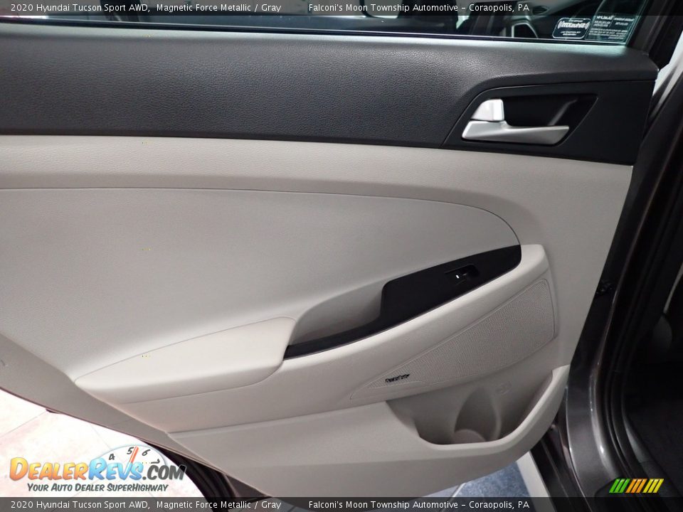 2020 Hyundai Tucson Sport AWD Magnetic Force Metallic / Gray Photo #20
