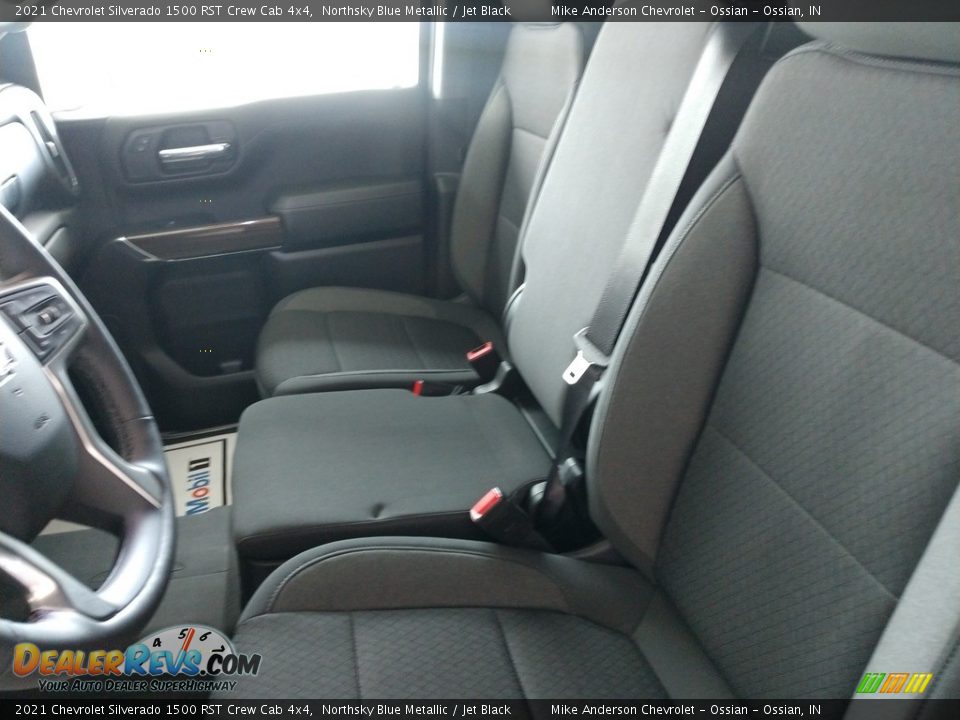 2021 Chevrolet Silverado 1500 RST Crew Cab 4x4 Northsky Blue Metallic / Jet Black Photo #16