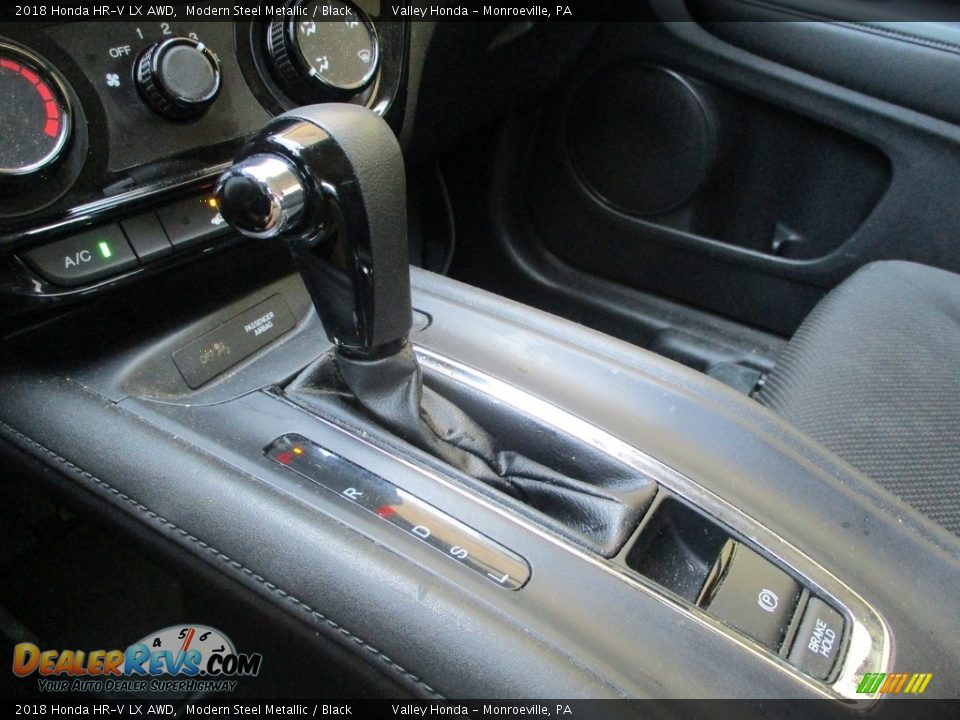 2018 Honda HR-V LX AWD Modern Steel Metallic / Black Photo #18