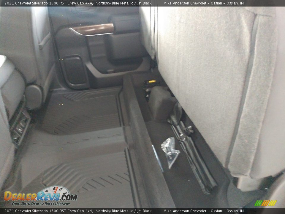 2021 Chevrolet Silverado 1500 RST Crew Cab 4x4 Northsky Blue Metallic / Jet Black Photo #22