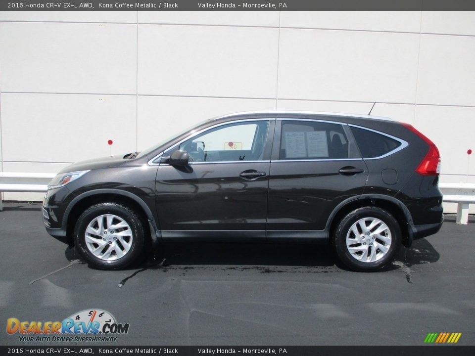 2016 Honda CR-V EX-L AWD Kona Coffee Metallic / Black Photo #1
