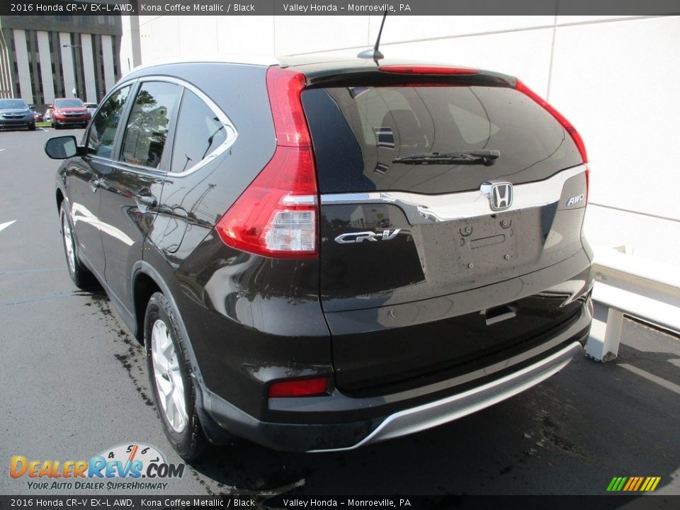 2016 Honda CR-V EX-L AWD Kona Coffee Metallic / Black Photo #2